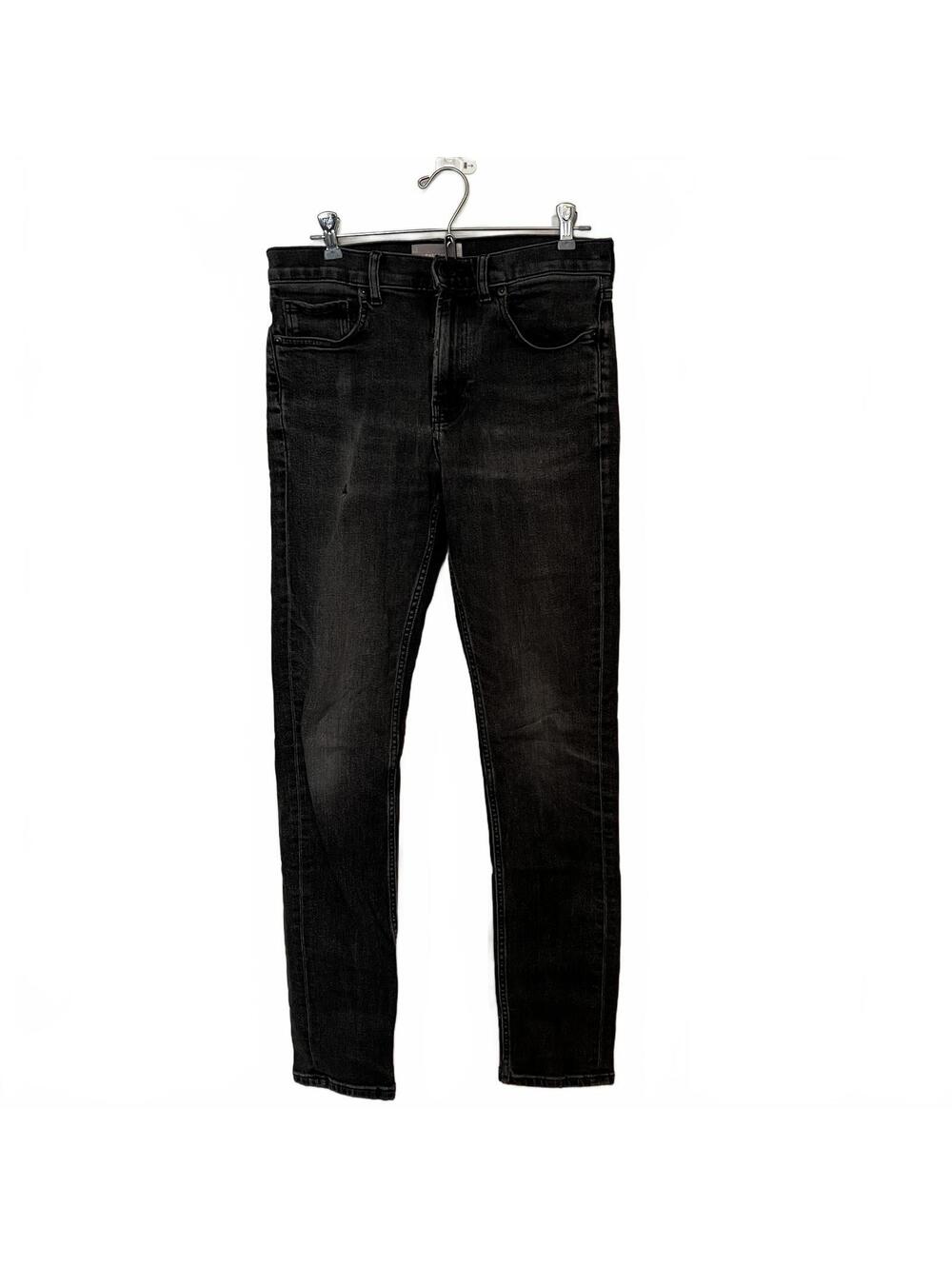 Everlane Men’s Slim Fit Jeans 28x32 Black Organic Cotton Sustainable Denim